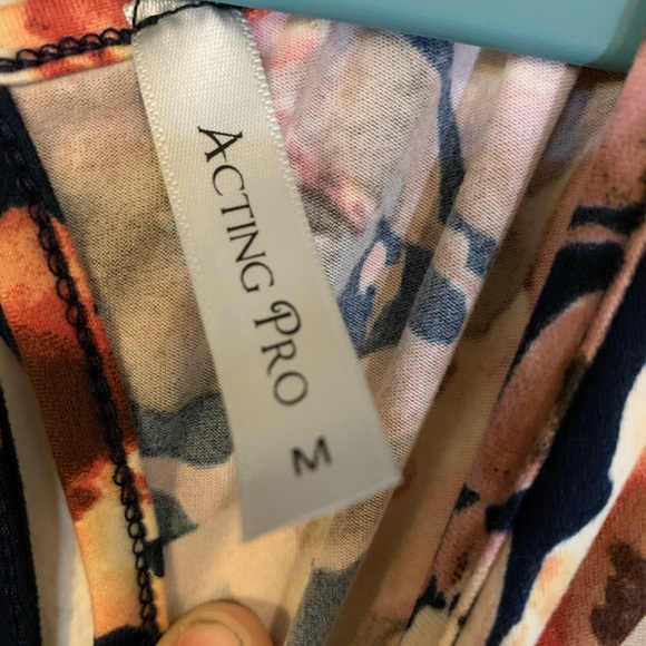 Floral romper very soft size m - Picture 5 of 6